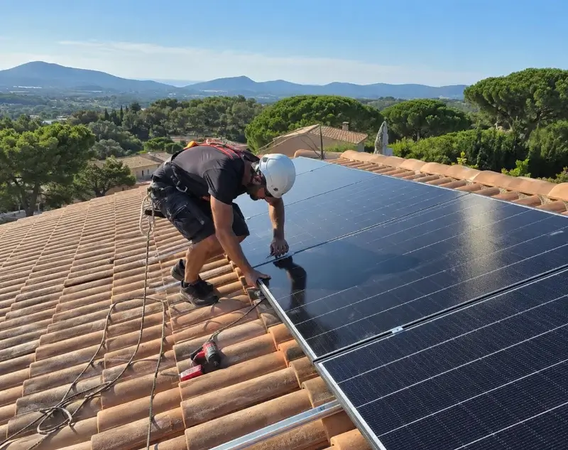 Installateur panneaux solaires Bréal-sous-Montfort — pose photovoltaïque sur toiture
