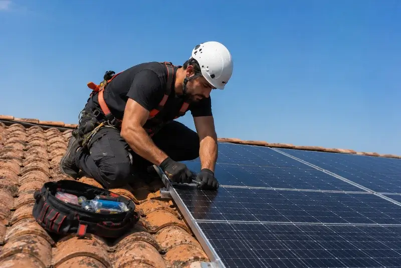 Maintenance et monitoring de panneaux solaires à Bréal-sous-Montfort