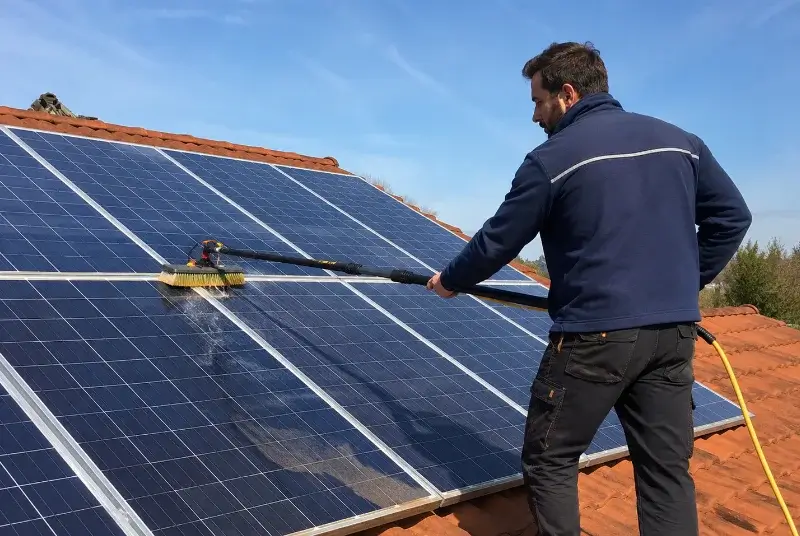 Nettoyage et entretien de panneaux solaires à Bréal-sous-Montfort